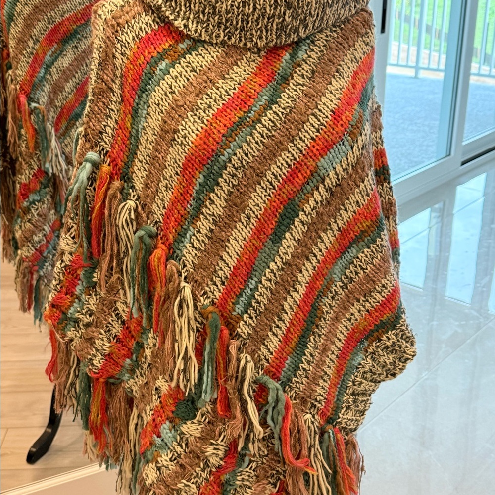 Anthropology Warm Brown Knit Sweater with pull on pants